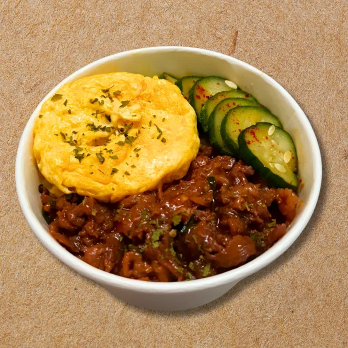 bò chua ngọt Cơm Bò Sốt Chua Ngọt