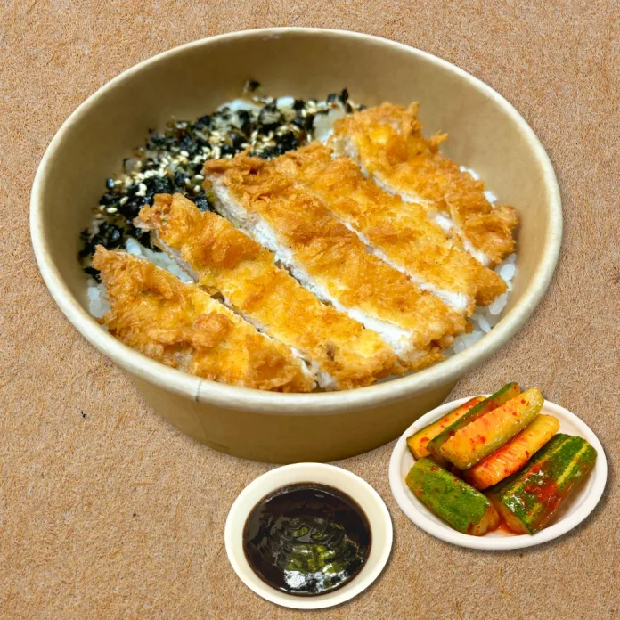 thăn heo chiên xù Cơm Thăn Heo Chiên Xù - Tonkatsu - Deep-fried Pork Tenderloin